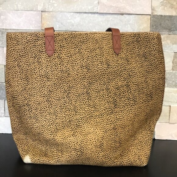 MADEWELL Genuine Calf Hair Med.Transport Tote(2) - Picture 10 of 12